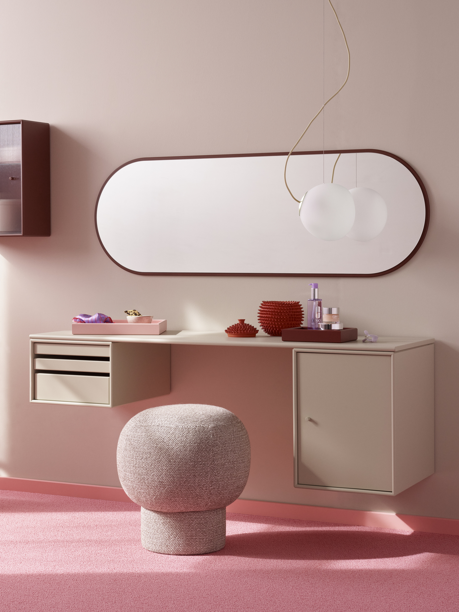 SP824R - Colour Frame Mirror Spejl - Spejle - Timm Møbler A/S