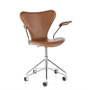 3217 - Fuldpolsteret drejearmstol