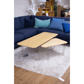 Sofabord - Eg/Hvidolie