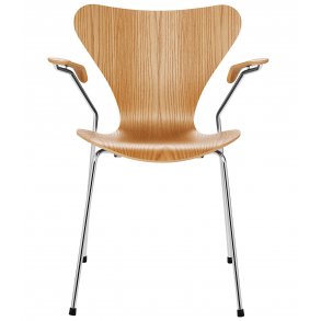 Syver stolen - Model 3207 - Armstol i elm